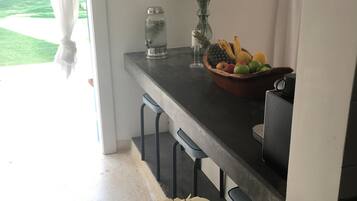 House, Multiple Beds, Non Smoking | Private kitchen | Full-sized fridge, oven, espresso maker, cookware/dishes/utensils