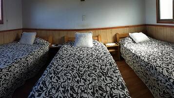Driepersoonskamer, 3 eenpersoonsbedden | Een strijkplank/strijkijzer, gratis wifi