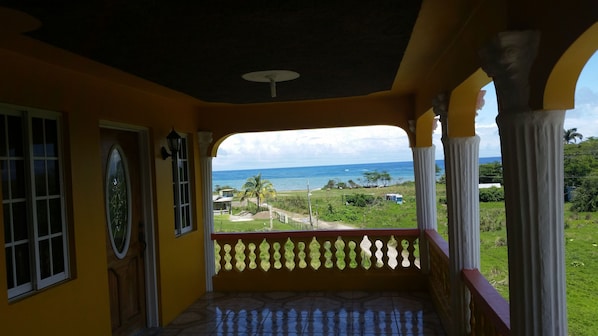Vista del balcón