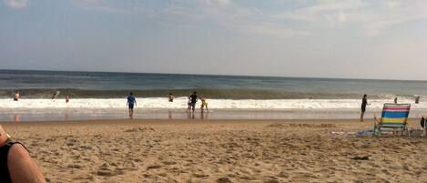 Una spiaggia nelle vicinanze