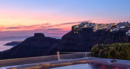 Exklusive Luxusvilla mit 3 Schlafzimmern und atemberaubendem Blick auf das Meer und den Sonnenuntergang