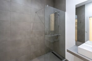 Shower, hair dryer