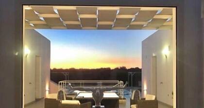 Eine moderne Villa zwischen Manduria, Sava und Campomarino in einer ruhigen Umgebung