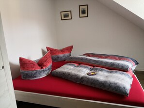 1 bedroom, iron/ironing board, travel crib, free WiFi