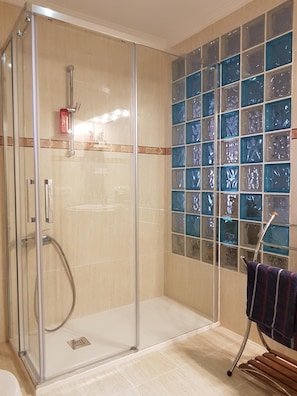 Shower, hair dryer, bidet