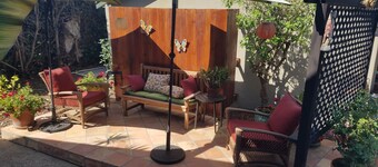 Charmant Cottage San Roque à distance de marche de tout