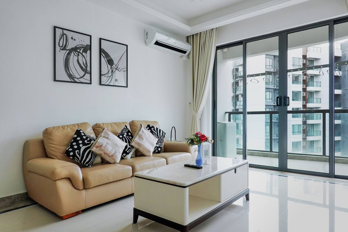 Apartemen Premier, 3 kamar tidur, Bebas Asap Rokok | Area keluarga | Televisi layar datar 40-inci dengan saluran TV digital dan TV