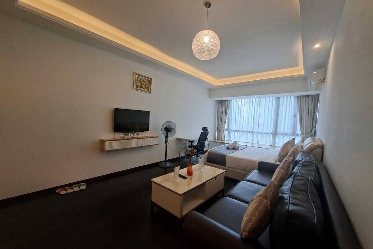 Studio Standar | Seprai katun Mesir, seprai premium, busa memori, dan kedap suara