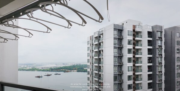 Balcony view - R&F Princess Cove JB By SaffronCasa JB (Johor Bahru)