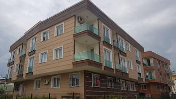 Fassade der Unterkunft