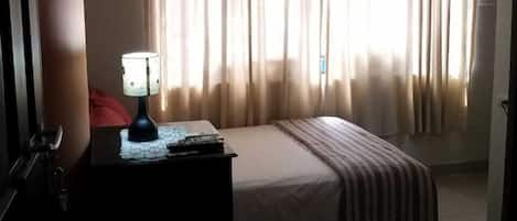 Double Room | 1 bedroom, premium bedding, minibar, iron/ironing board