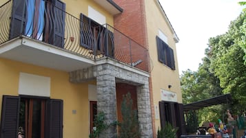 Vue depuis lâhĂ©bergement