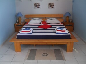 4 bedrooms, iron/ironing board, WiFi, bed sheets - A Deshaies F5 sea view equipped for families / groups nearby beaches (DESHAIES)