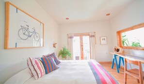 Căn hộ, 1 phòng ngủ, bếp nhỏ, khu vực vườn | Bộ đồ giường cao cấp, trang trí khác biệt