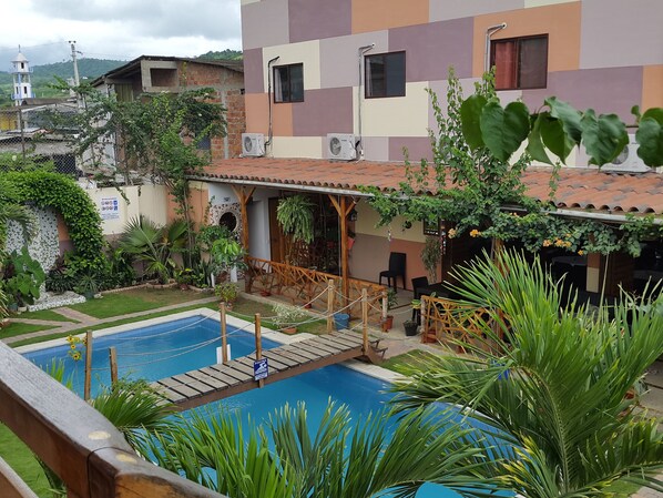 Kahden hengen design-huone, useita makuuhuoneita | Näkymä puutarhaan