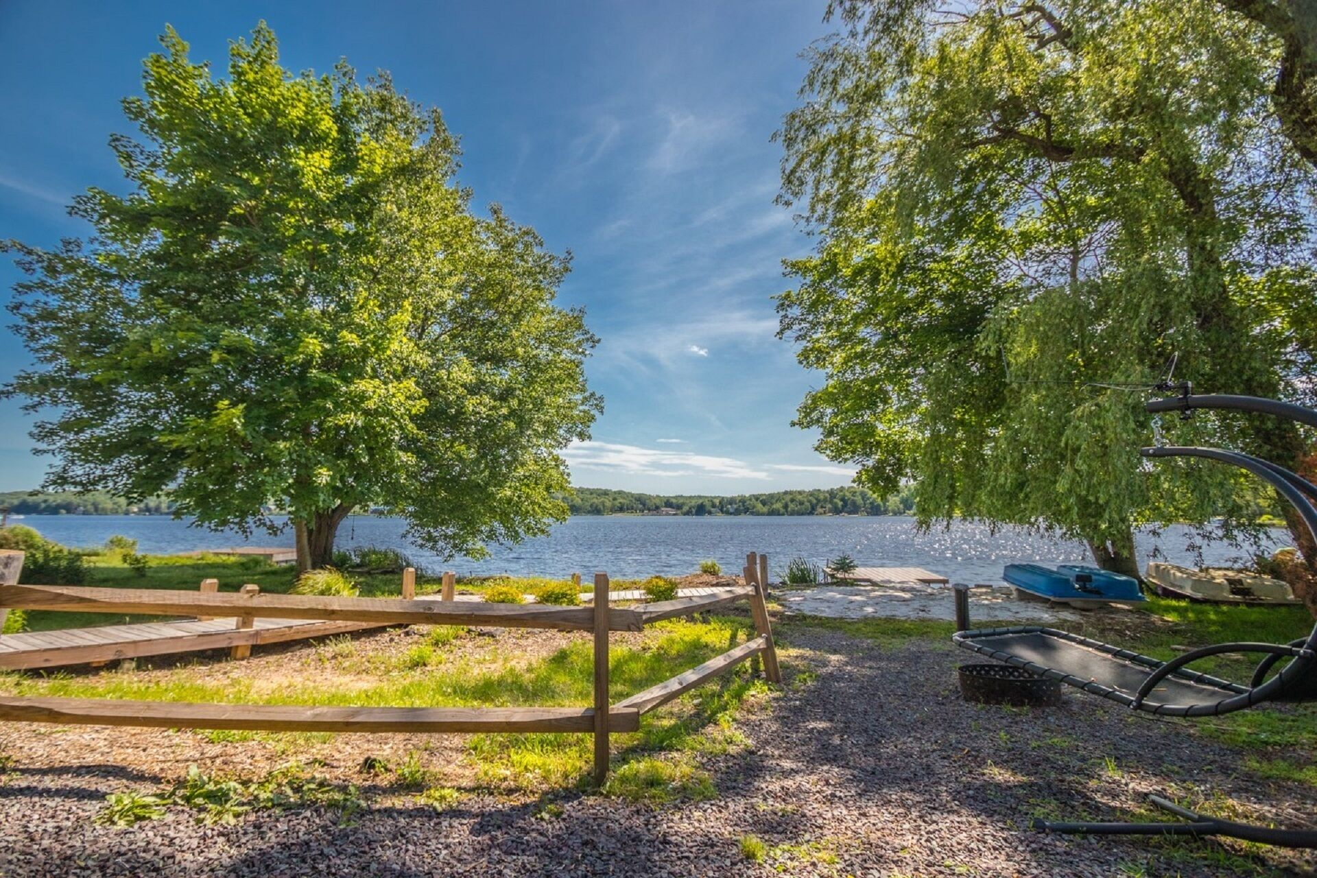 Spacious updated lakefront home with incredible views and personal dock/beach