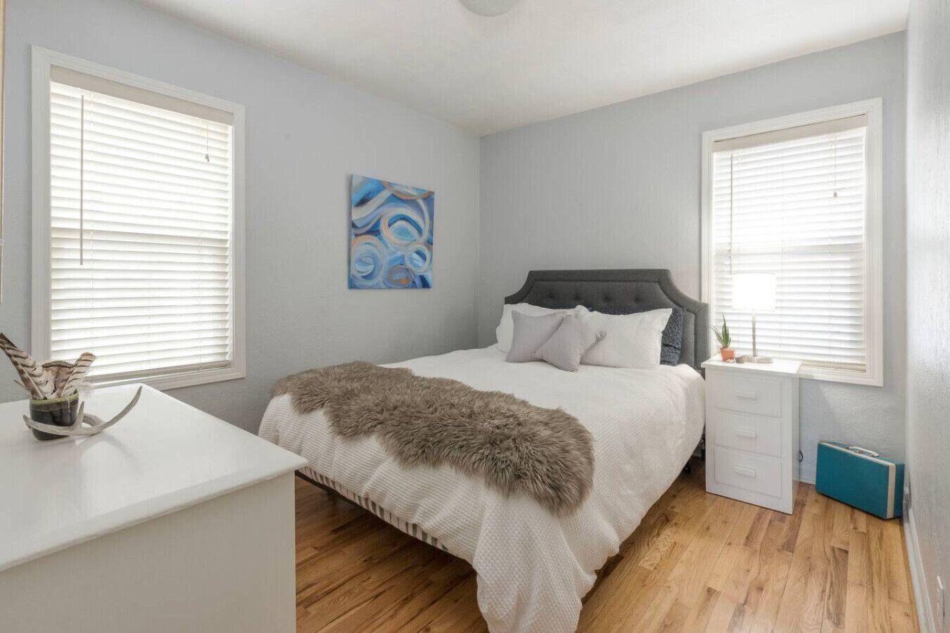 2 bedrooms, desk, iron/ironing board, free WiFi