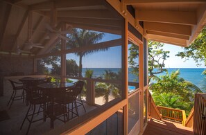 Screened in porch