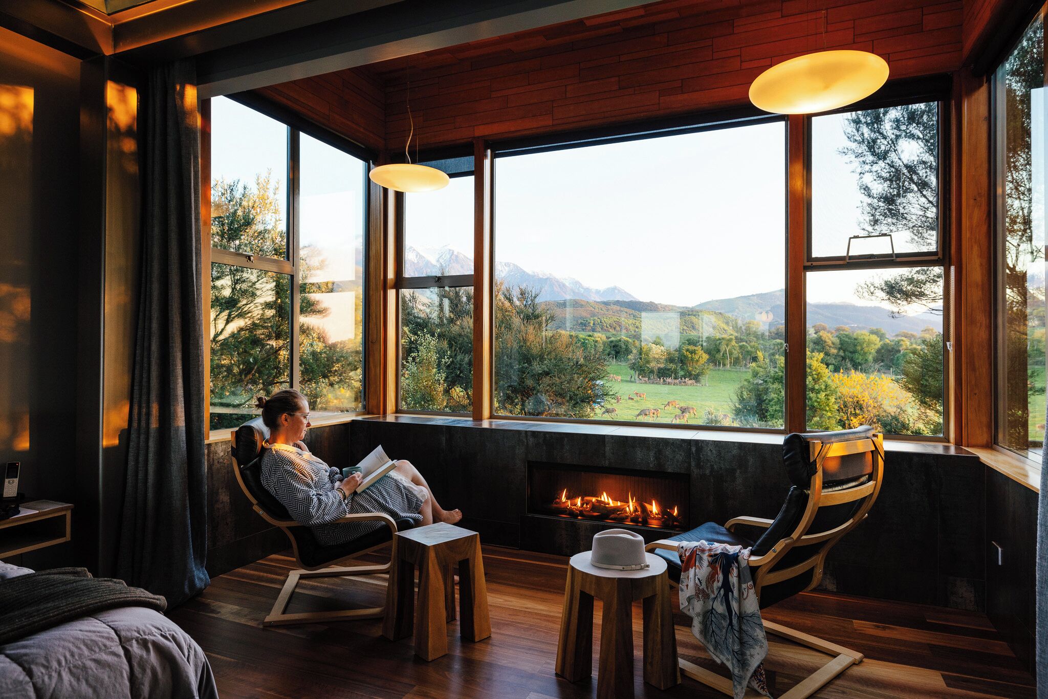 家庭树屋, 2 间卧室, 山景 | 迷你吧、客房内保险箱、特色家居、遮光窗帘