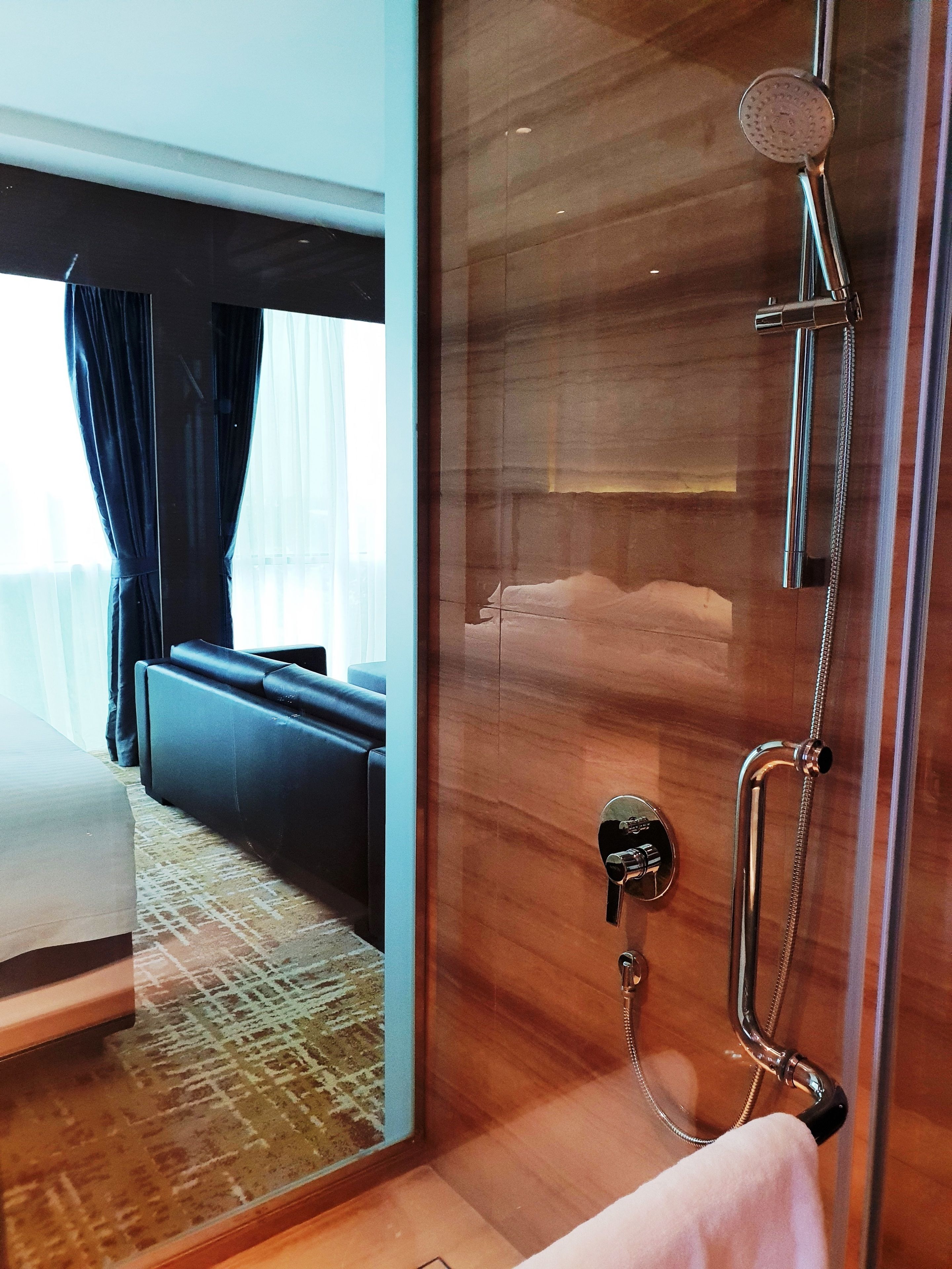 Executive-Zimmer, 1 King-Bett | Dusche im Bad