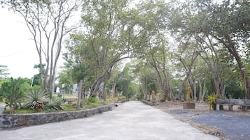 Entrada de la propiedad