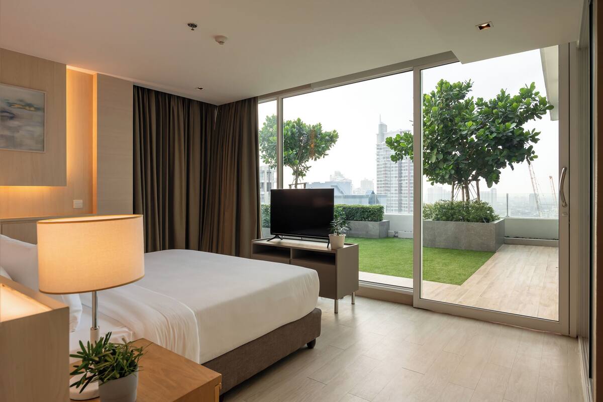 Zen Garden Junior 1 Bedroom Suite | 1 soverom og sengetøy av topp kvalitet