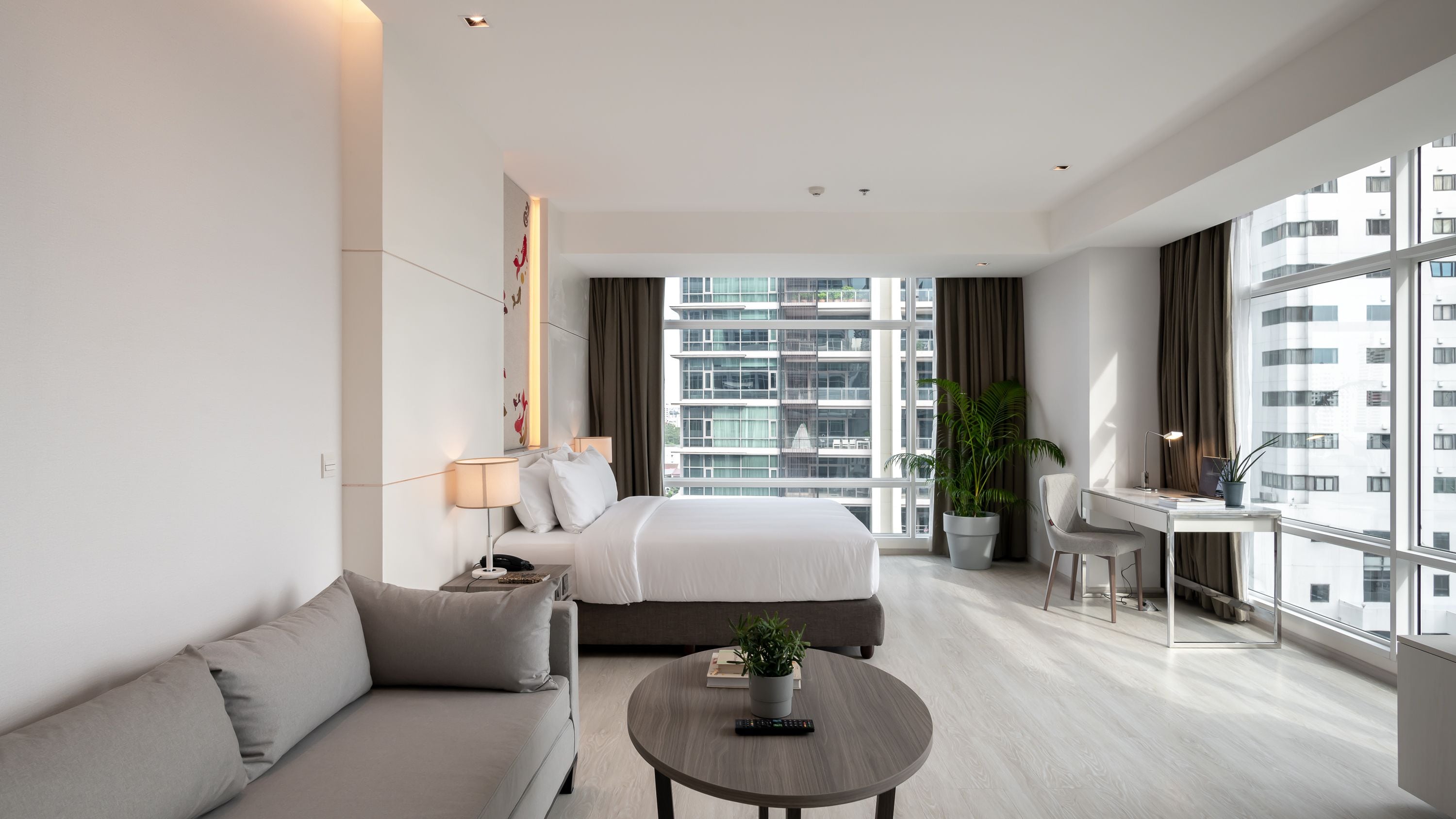 premium double or twin room | 1 bedroom, premium bedding, select comfort beds, in-room safe