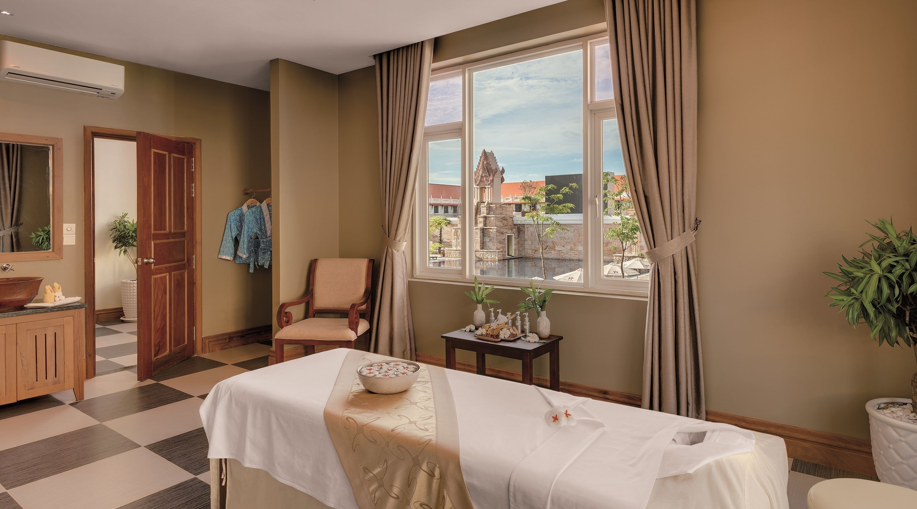 ห้องทรีทเมนท์สำหรับคู่รัก, ที่อาบน้ำแบบตุรกี/ฮัมมัม, ทรีทเมนท์ดูแลผิว