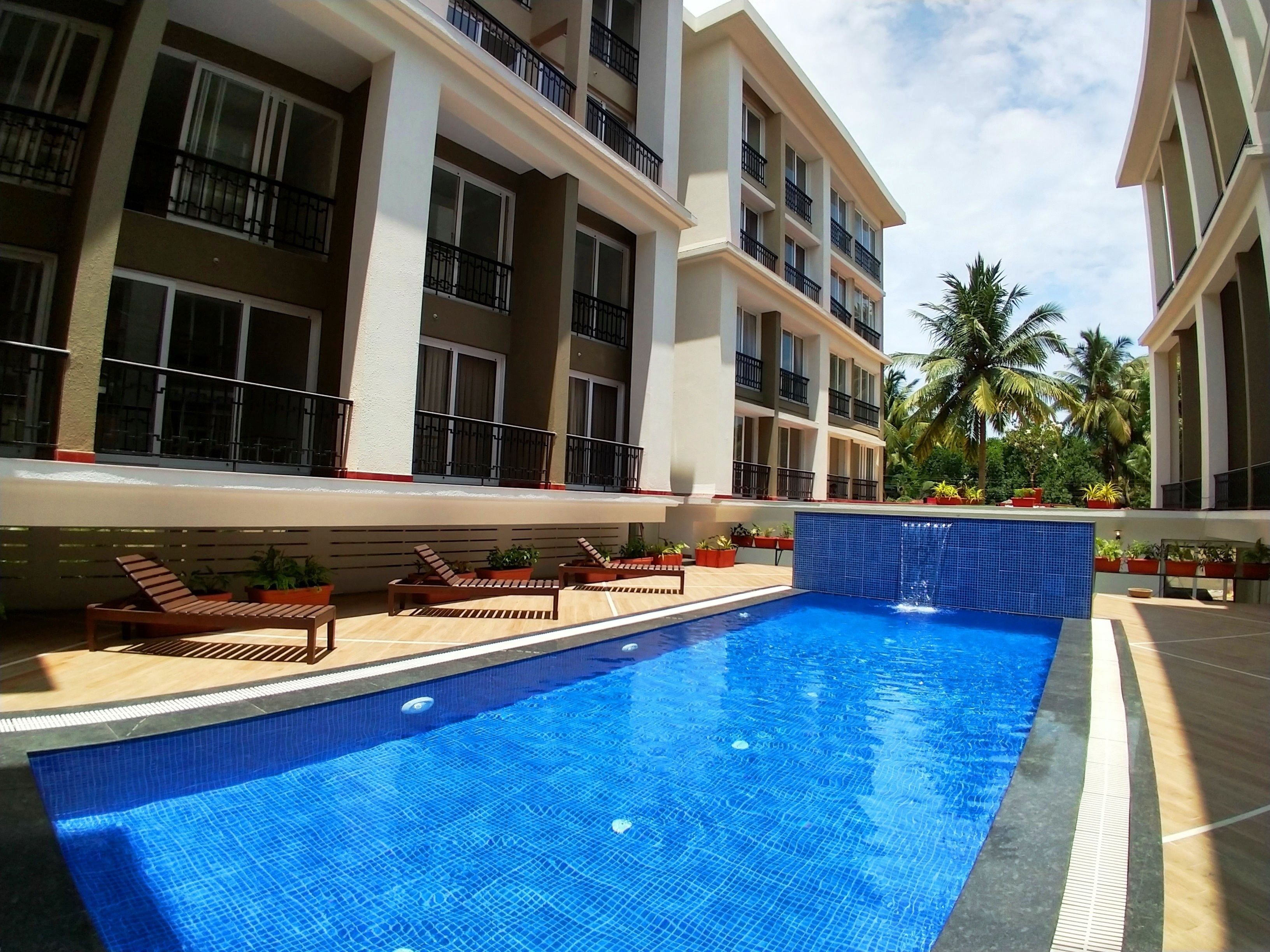 Alberca al aire libre 