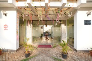 Blick auf den Garten