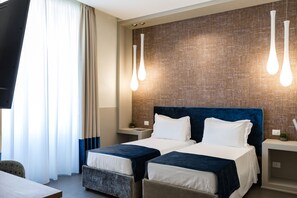 Superior Double or Twin Room | Down duvets, in-room safe, desk, laptop workspace - A World Aparts - Barberini Boutique Hotel (Rome)
