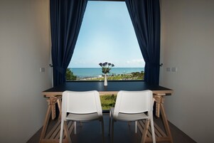 Vista a la playa o al mar