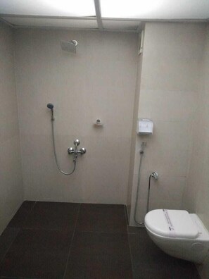 Deluxe Double Room, 1 Queen Bed, Accessible, Smoking | Bathroom | Shower - Venkat Presidency (Panvel)