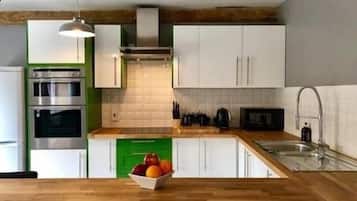 Departamento, baño privado (Loft) | Cocina compartida