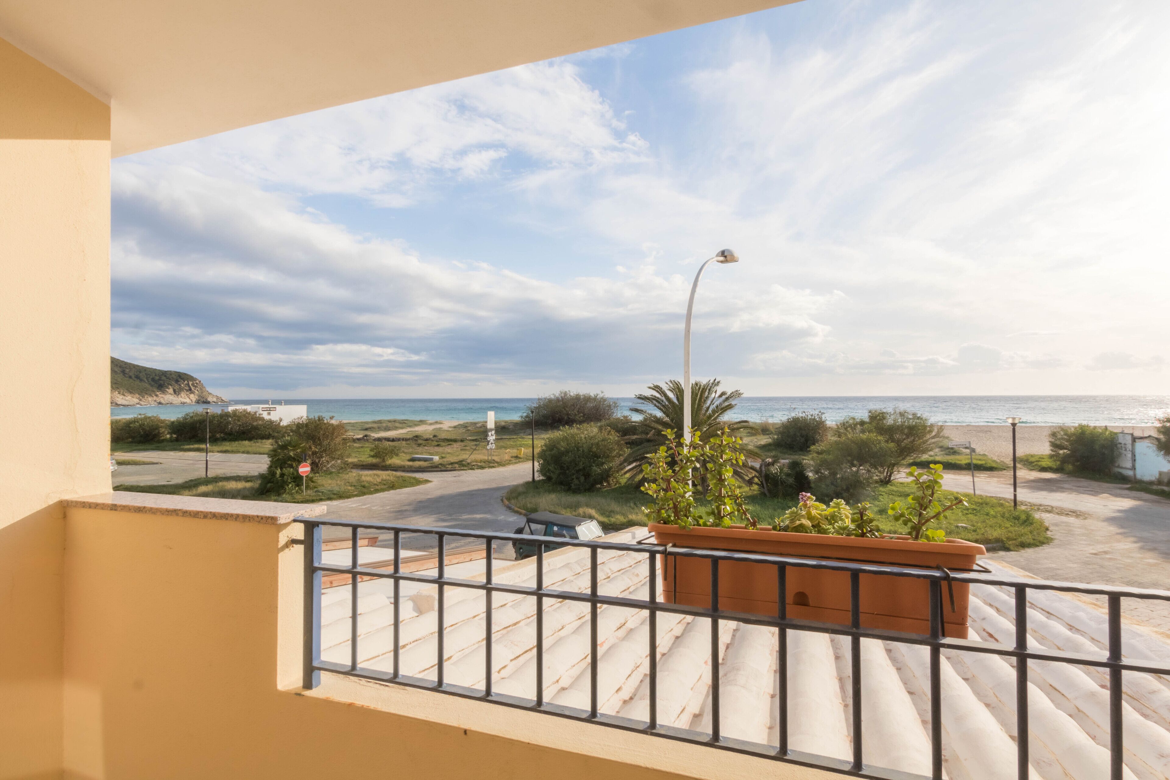 Quarto casal superior, sacada, vista para o mar | Vista do quarto