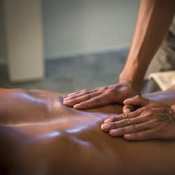 Couples treatment rooms, aromatherapy, Swedish massages, body wraps