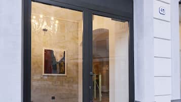 Entrada de la propiedad