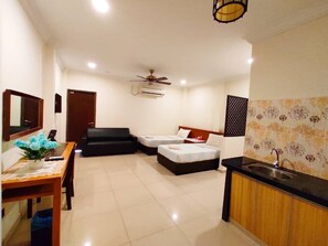 Studio (Twin) | 1 chambre, minibar, bureau, chambres insonorisées