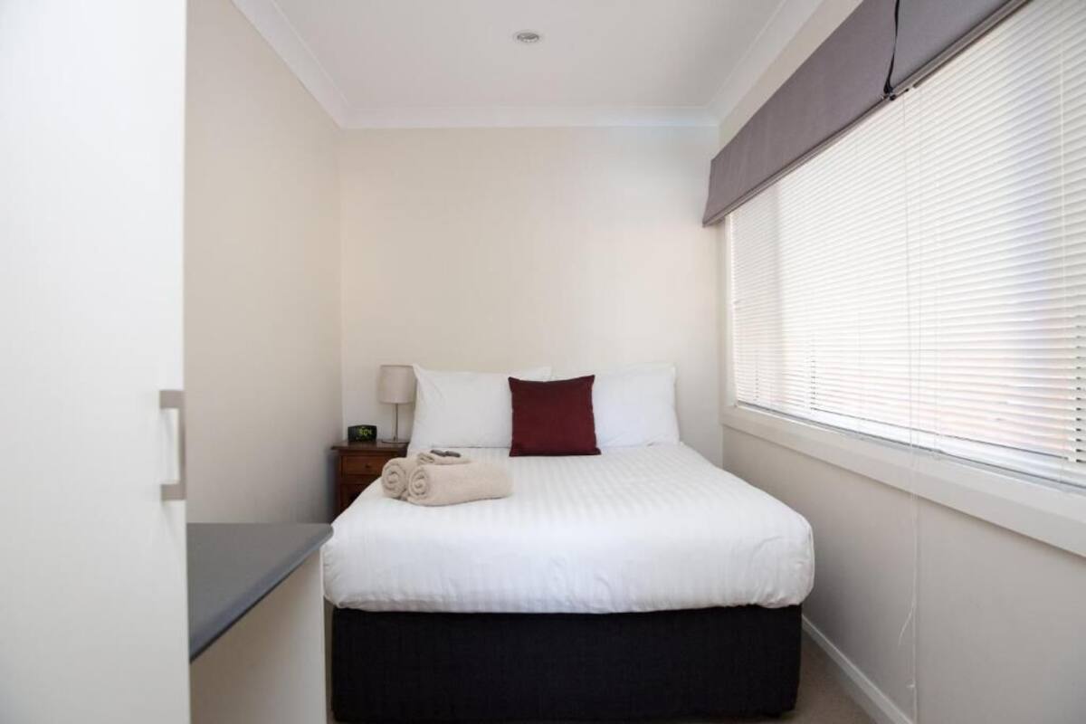 individually decorated, individually furnished, blackout curtains