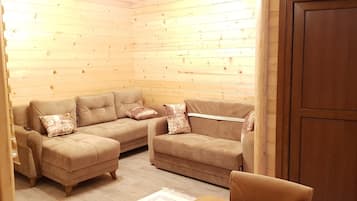 Junior Apartment, 1 Bedroom | Living area | LCD TV