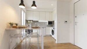 Appartement, 1 chambre, balcon | Cuisine privée