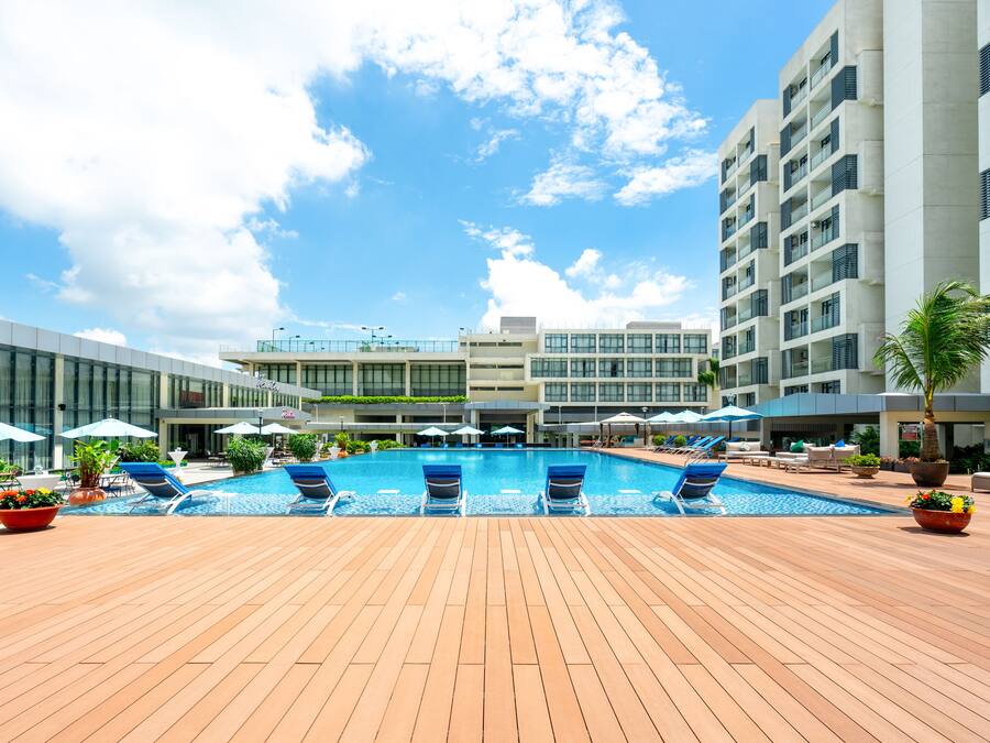 Outdoor pool
