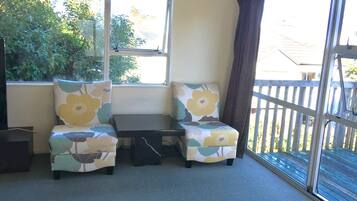 3 Bedroom House | Living area | Flat-screen TV