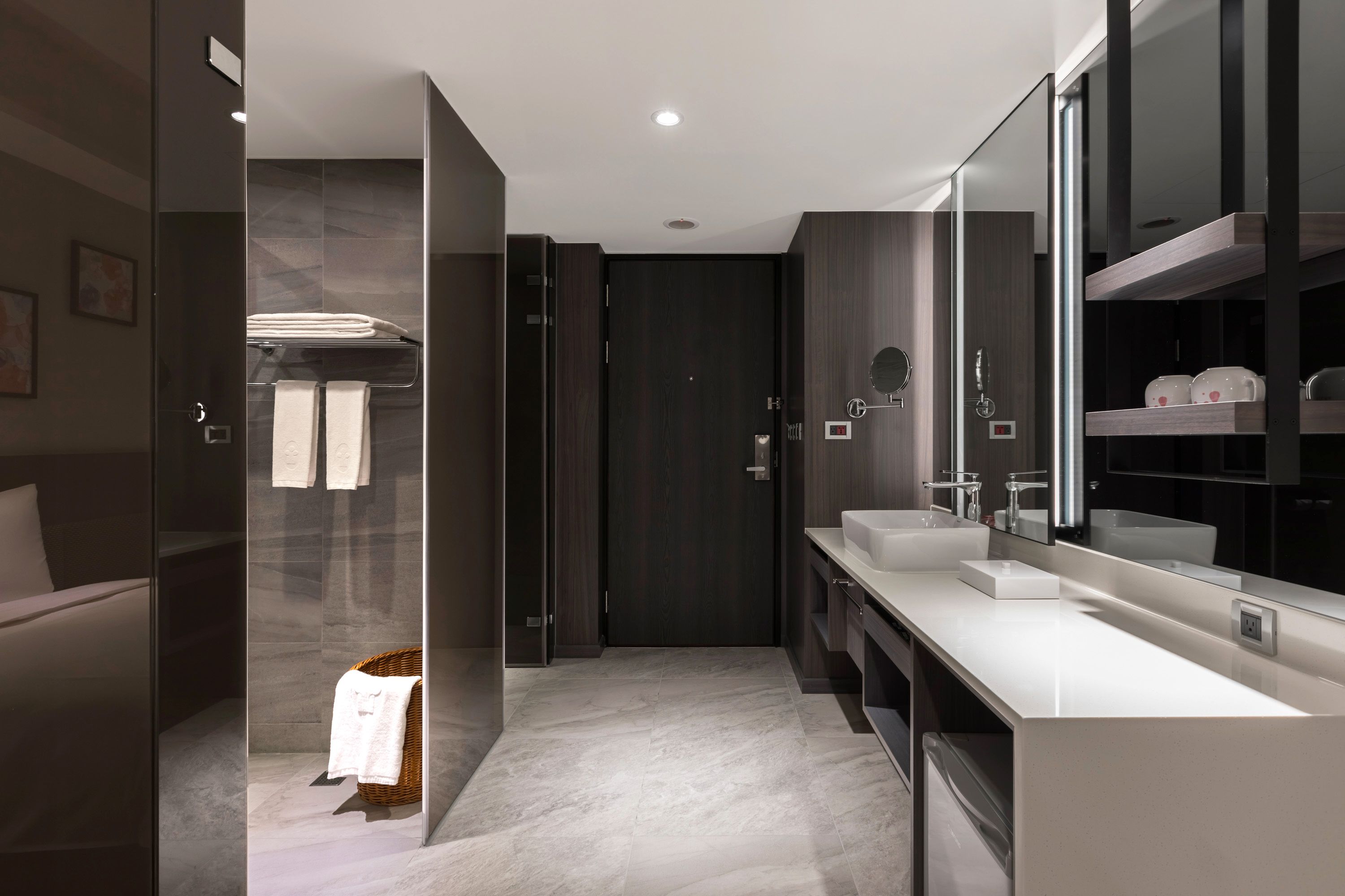 down duvets, blackout curtains, iron/ironing board, free wifi