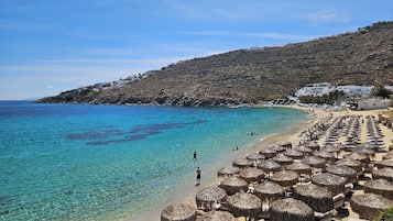 Beach nearby, white sand