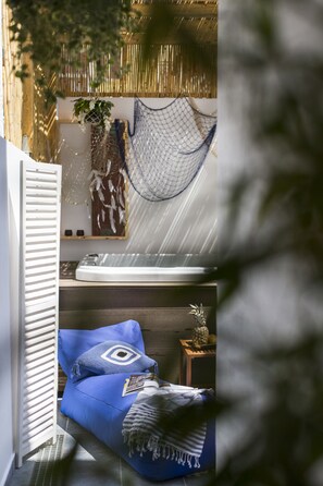 View from room - Blue Jasmine Suites (Rhodes)