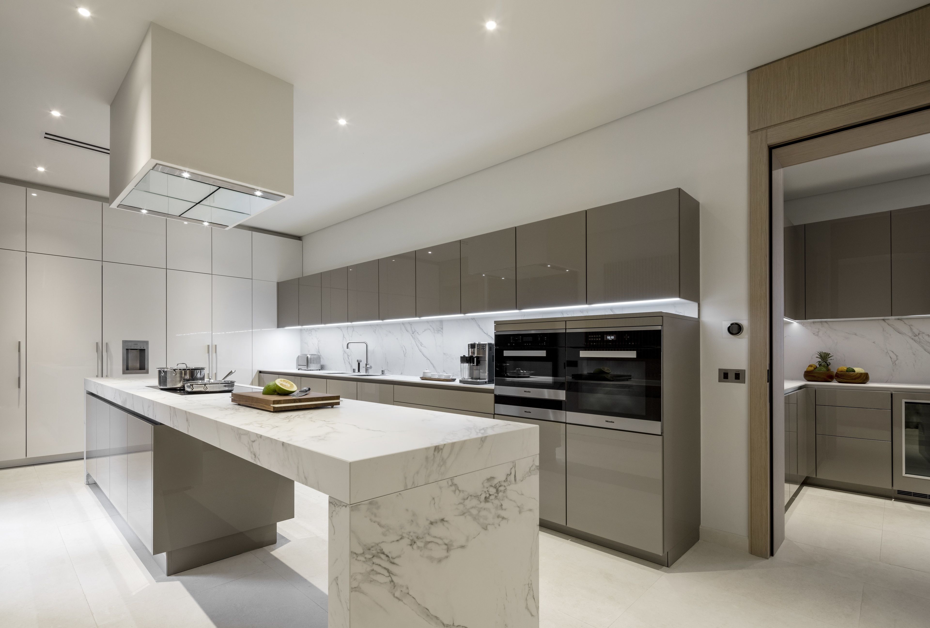 four bedroom beachfront pool villa | private kitchen | fridge, espresso maker, coffee/tea maker