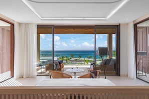 Three Bedroom Ocean View Pool Villa | Egyptian cotton sheets, premium bedding, down comforters, pillowtop beds - Silversands Grand Anse (St. George's)
