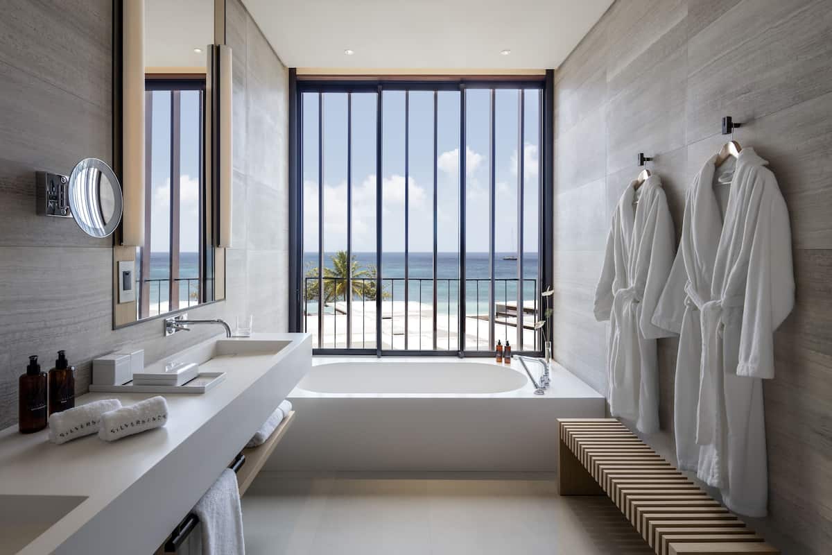 Ocean View Penthouse Level King | Egyptian cotton sheets, premium bedding, down comforters, pillowtop beds