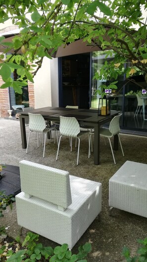 Garden - La Closerie aux Violettes chambres d'hôtes (Toulouse)